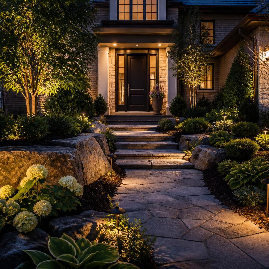 Entryway Landscaping